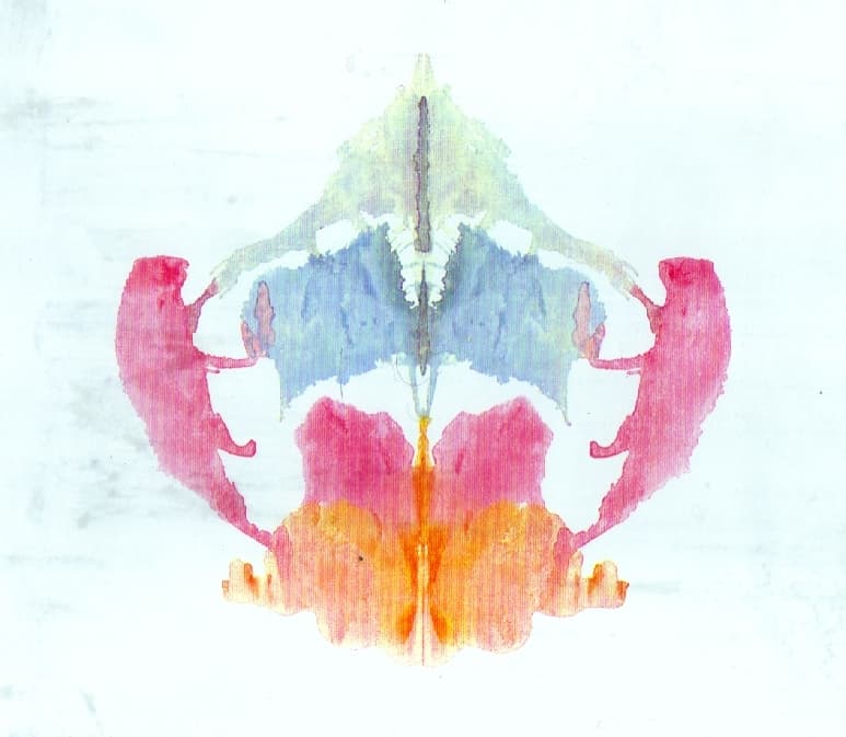 Rorschach inkblot, plate VIII